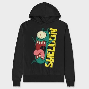 Zombie Melon Madness, Hanorac Oversize Barbati (Unisex)