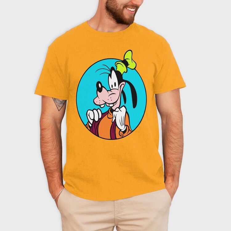 Cartoon Retro Goofy 6, Tricou Barbati (Unisex)