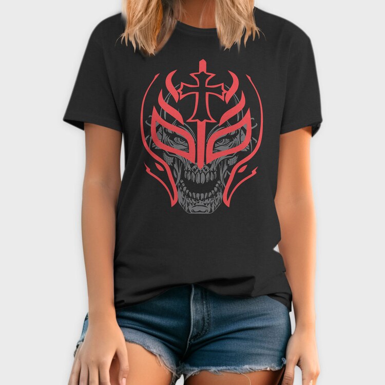 Red Skull Mask, Tricou Barbati (Unisex)