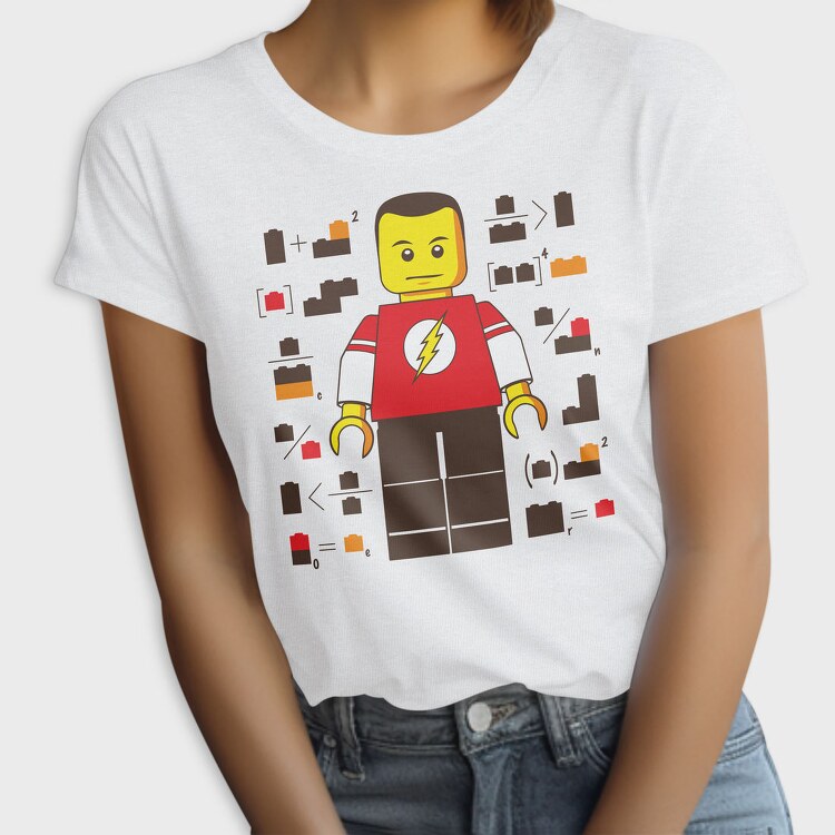 Lego Flash Power Suit, Tricou Femei