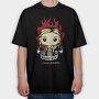 Fire Dragon Chibi, Tricou Oversize Barbati (Unisex)