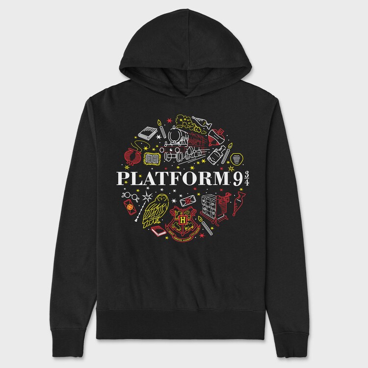 Hanorac Barbati (Unisex), Platform 9 Harry Potter