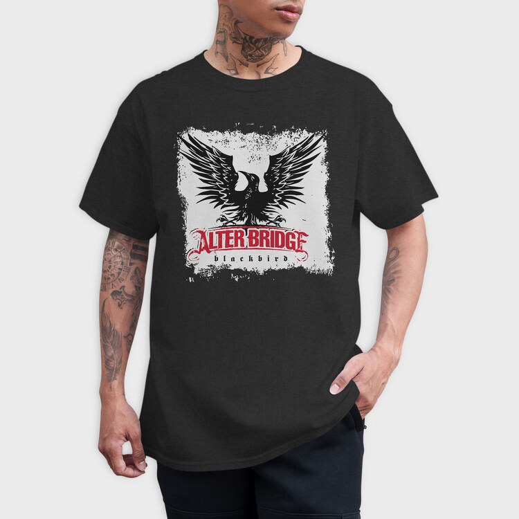 Alter Bridge Blackbird, Tricou Barbati (Unisex)