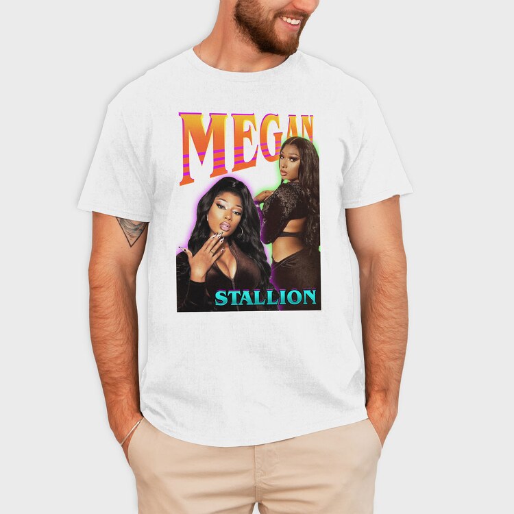 Megan Stallion, Tricou Barbati (Unisex)