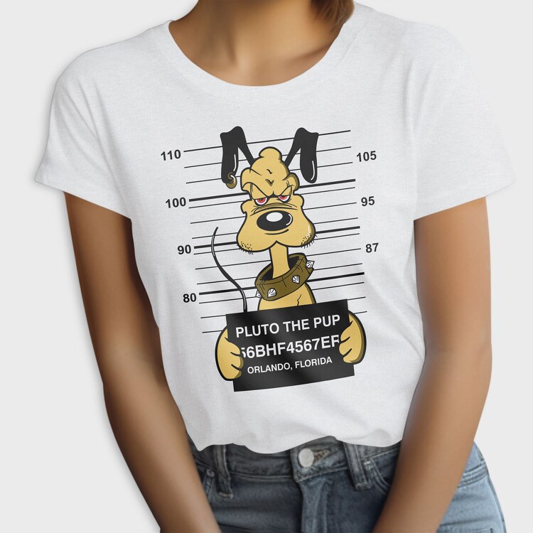 Prisoner Pluto the Pup, Tricou Femei