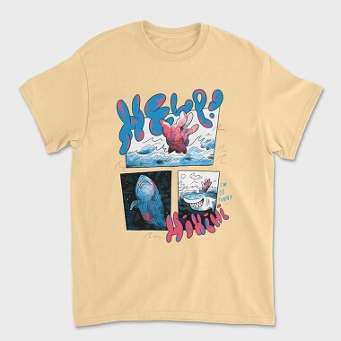 Ocean Creatures 01, Tricou Barbati (Unisex)