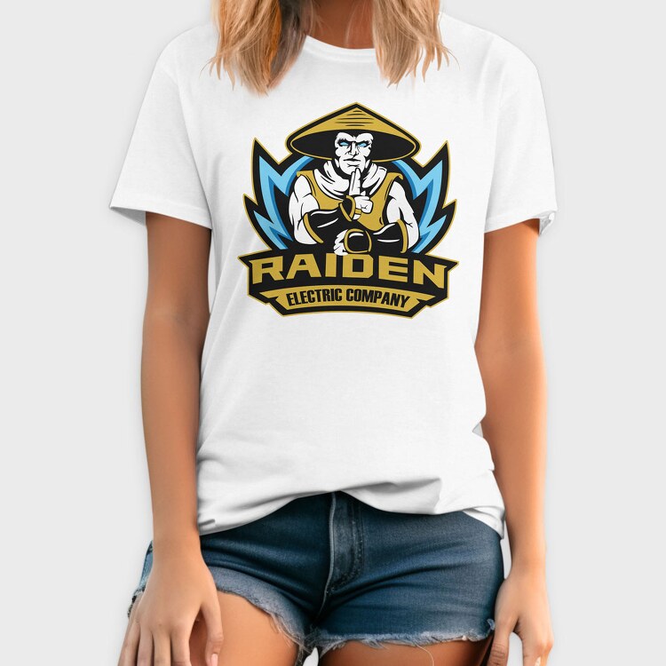 Raiden Mortal Kombat, Tricou Barbati (Unisex)