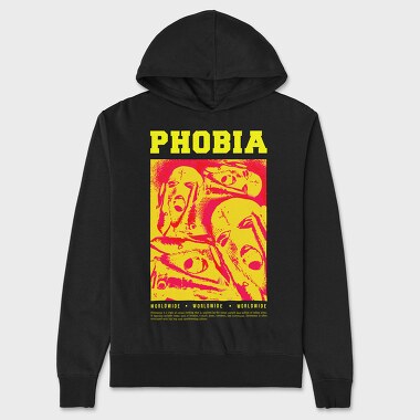 Phobia, Hanorac Oversize Barbati (Unisex)