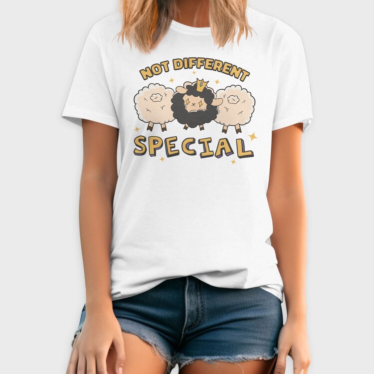 Not Different Special, Tricou Barbati (Unisex)