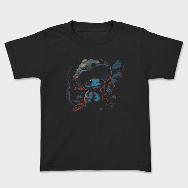 Tricou Copii, Mushroom Smoking Forest