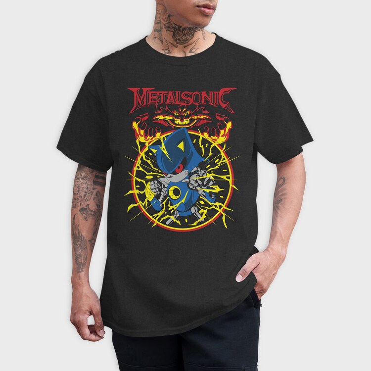 Metalsonic, Tricou Barbati (Unisex)