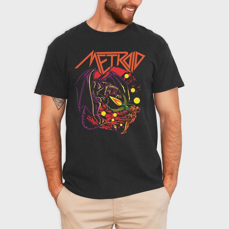 Metroid, Tricou Barbati (Unisex)