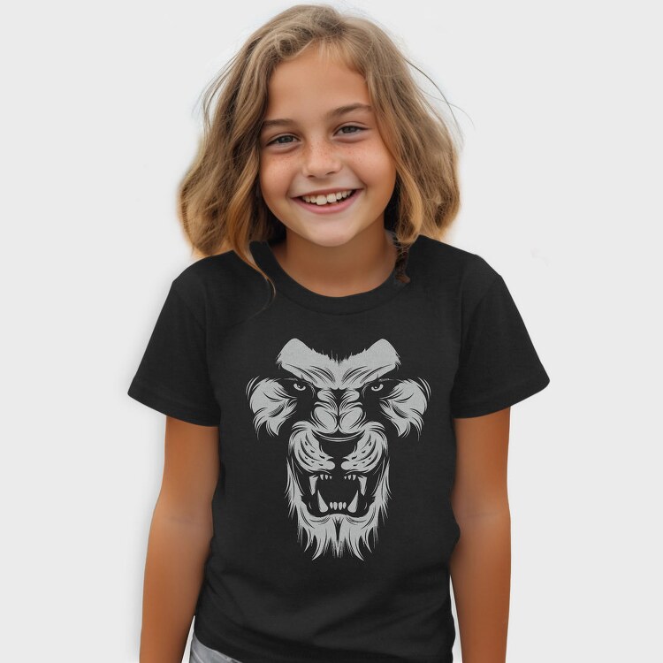Roaring Lion Face, Tricou Copii