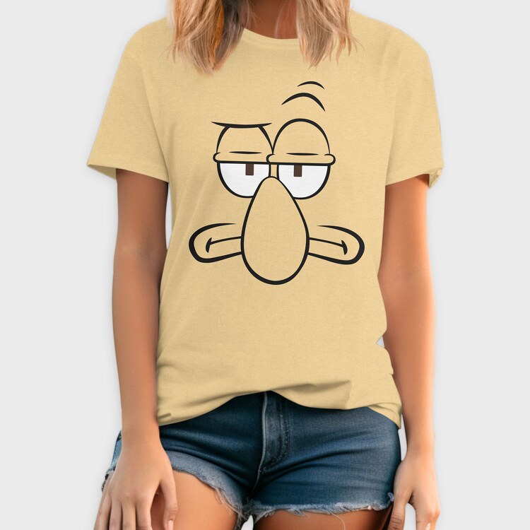 SpongeBob Faces 4, Tricou Barbati (Unisex)