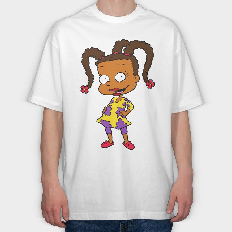 Lisa Simpsons Smile, Tricou Oversize Barbati (Unisex)