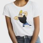 Cartoon Retro Johny Bravo 2, Tricou Femei