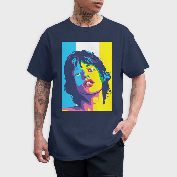 Mick Jagger, Tricou Barbati (Unisex)