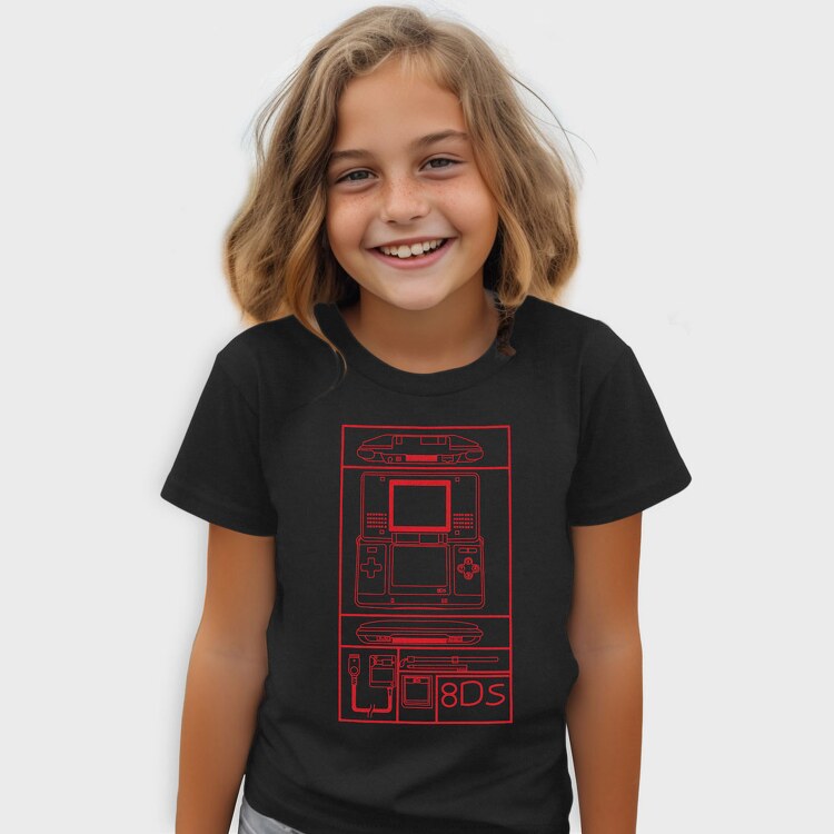 Retro Gaming 8 Bit, Tricou Copii