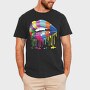 Colorful Lips Drip, Tricou Barbati (Unisex)