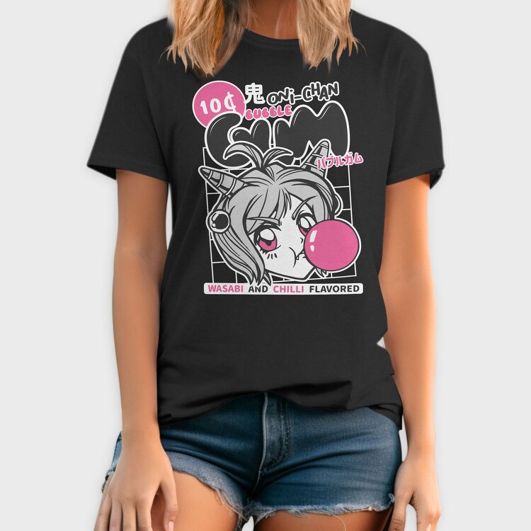 Oni Chan Bubblegum, Tricou Barbati (Unisex)