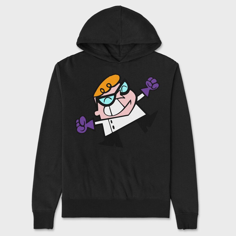 Hanorac Barbati (Unisex), Cartoon Retro Dexter Laboratory 1