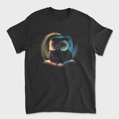 Owl Book, Tricou Barbati (Unisex)