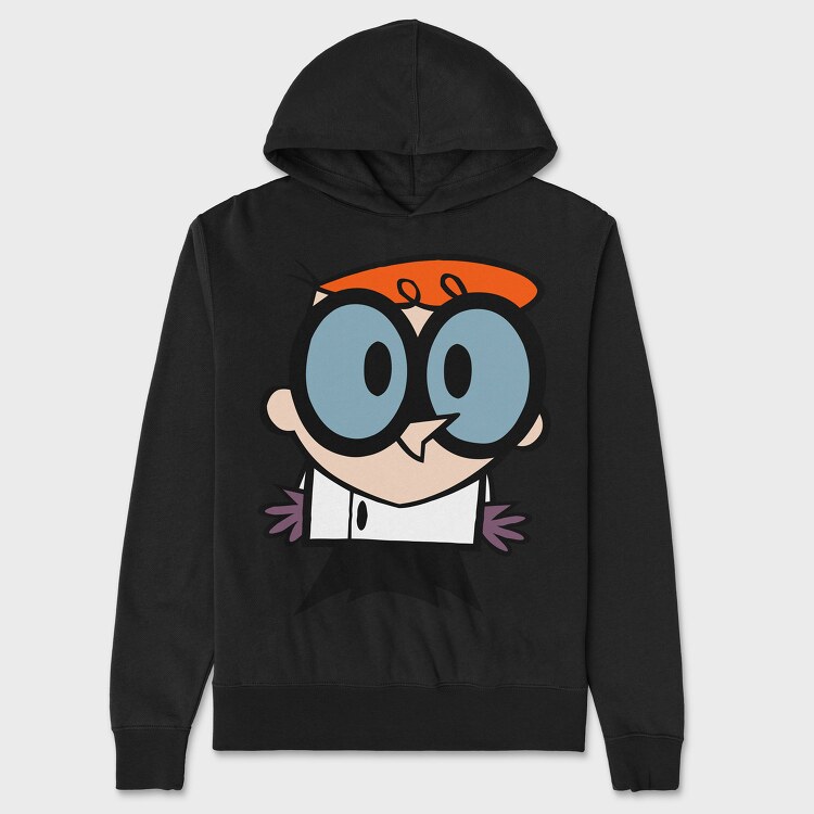 Hanorac Barbati (Unisex), Cartoon Retro Dexter Laboratory 3