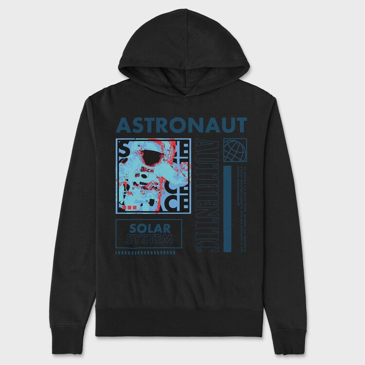 Astronaut 1, Hanorac Oversize Barbati (Unisex)