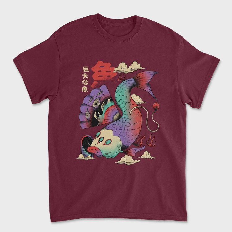 Tricou Barbati (Unisex), Psychedelic Japanese 04