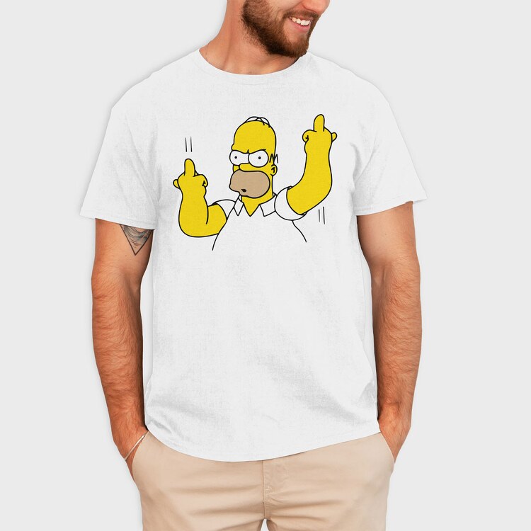The Simpsons 17, Tricou Barbati (Unisex)