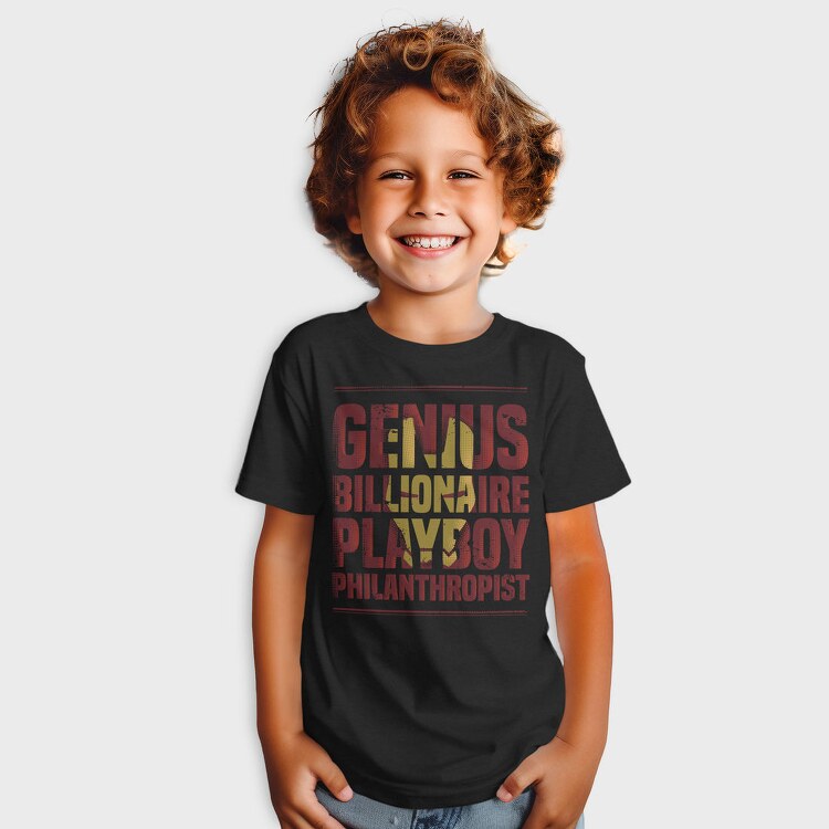 Genius Billionaire Playboy, Tricou Copii
