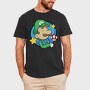 Luigi Star Mushroom, Tricou Barbati (Unisex)
