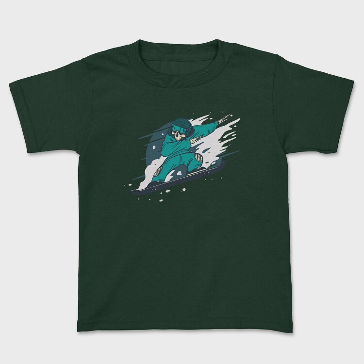 Dabbing Skeleton, Tricou Copii