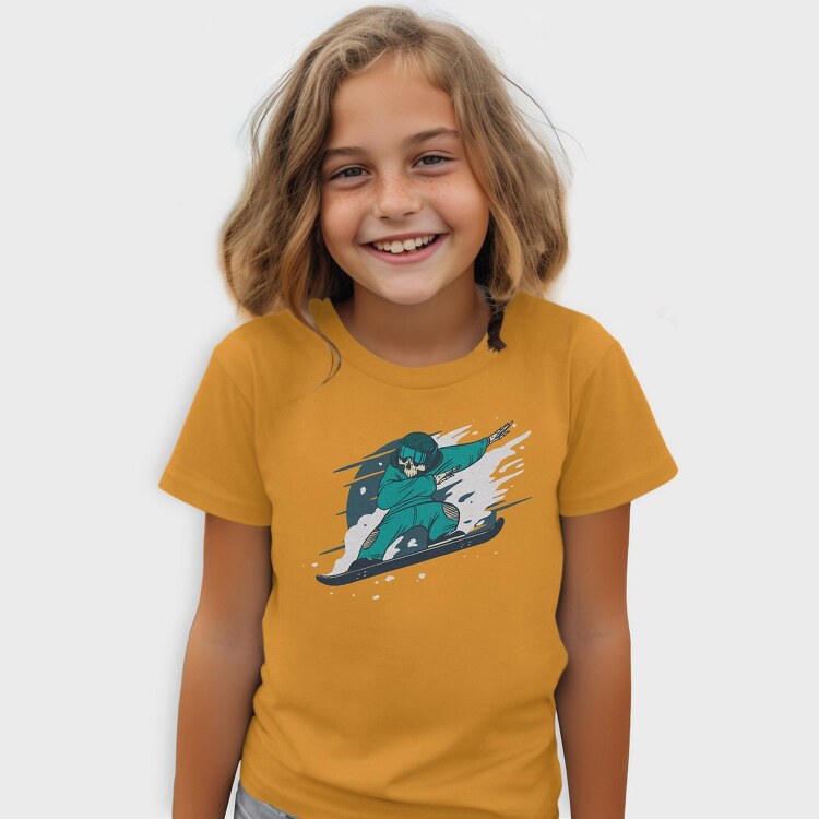 Dabbing Skeleton, Tricou Copii