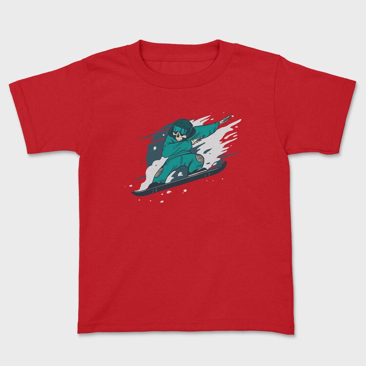 Dabbing Skeleton, Tricou Copii