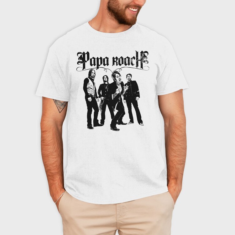 Papa Roach Rockers, Tricou Barbati (Unisex)