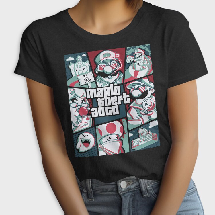 Mario Bros Adventure, Tricou Femei