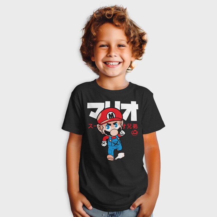 Mario Bros Power Up, Tricou Copii