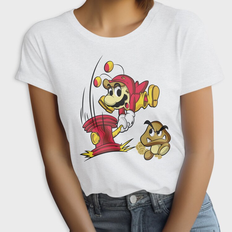 Mario Fire Hydrant, Tricou Femei