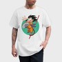 Goku Flying Kick, Tricou Barbati (Unisex)
