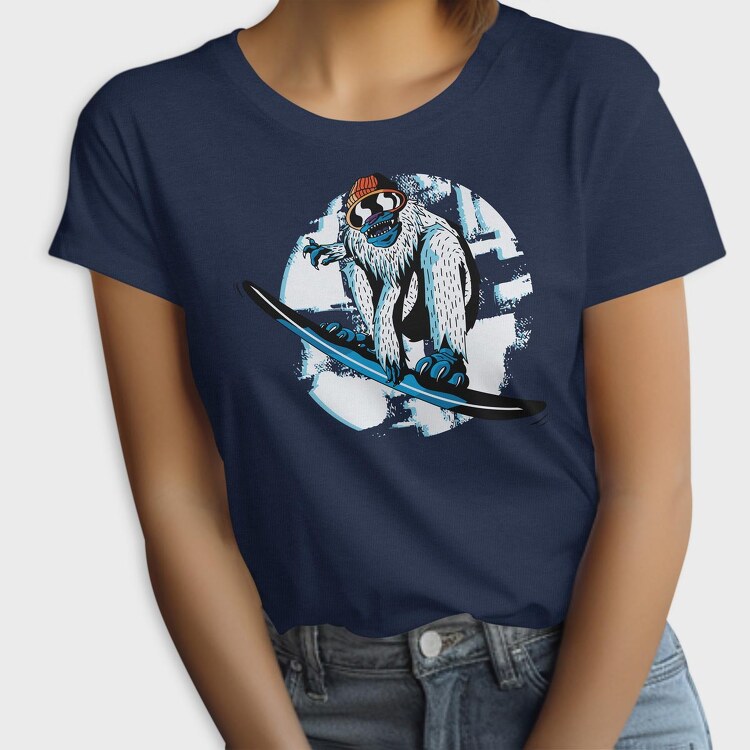 Snowboard Yeti, Tricou Femei