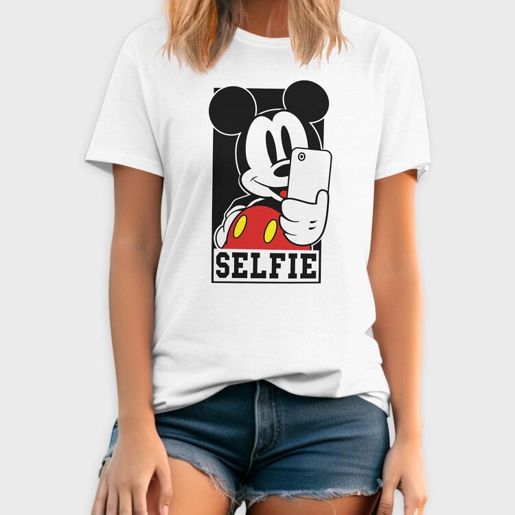 Cartoon Retro Mickey Mouse 1, Tricou Barbati (Unisex)