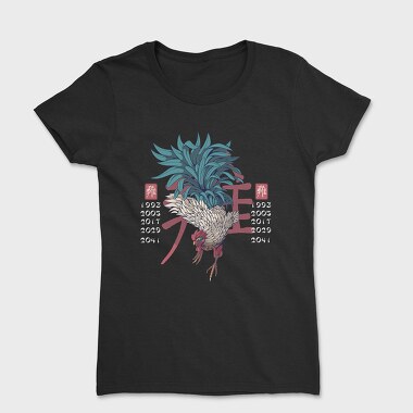 Chenise Zodiac Rooster, Tricou Femei