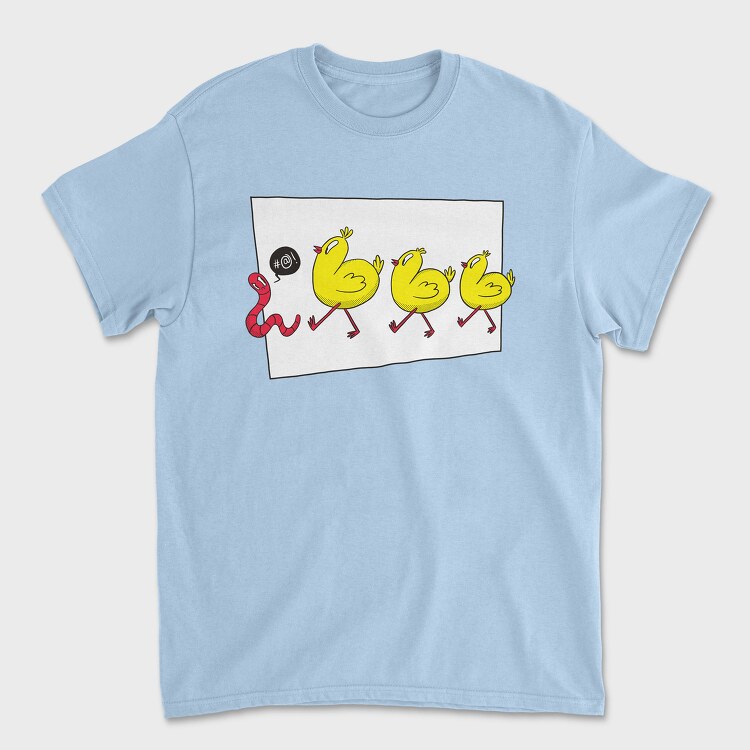 Worm Chicks, Tricou Barbati (Unisex)