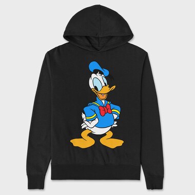 Cartoon Retro Donald Duck 5, Hanorac Oversize Barbati (Unisex)