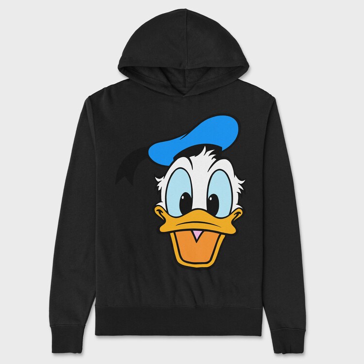 Hanorac Barbati (Unisex), Cartoon Retro Donald Duck 6