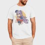 Peony Heart Girl, Tricou Barbati (Unisex)