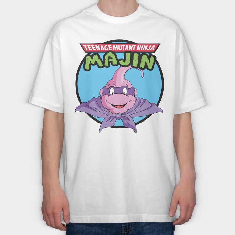 Teenage Mutant Ninja Majin, Tricou Oversize Barbati (Unisex)