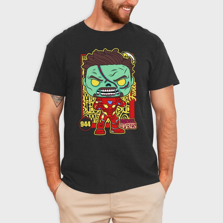 Funko Marvel Zombies 6, Tricou Barbati (Unisex)