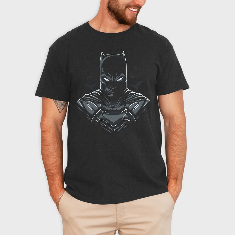 Batman Bat Signal, Tricou Barbati (Unisex)